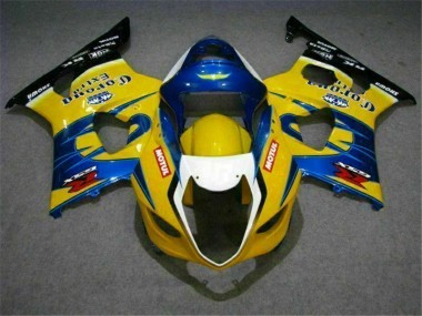 Amarillo Azul Carenado Suzuki GSXR 1000 K3 2003-2004