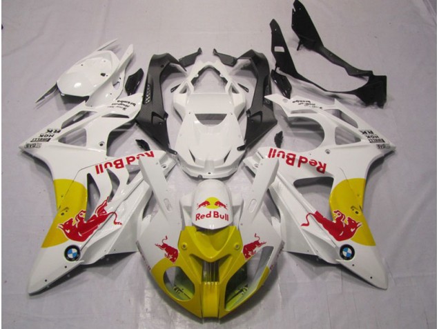 Amarillo Blanco RedBull Carenado BMW S1000RR 2009-2014