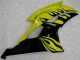 Amarillo Negro ABS Plástica Yamaha R6 2008-2016