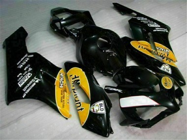 Amarillo Negro Carenado Honda CBR 1000 RR 2004-2005