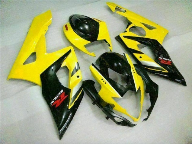 Amarillo Negro Carrocería Suzuki GSXR 1000 K5 2005-2006