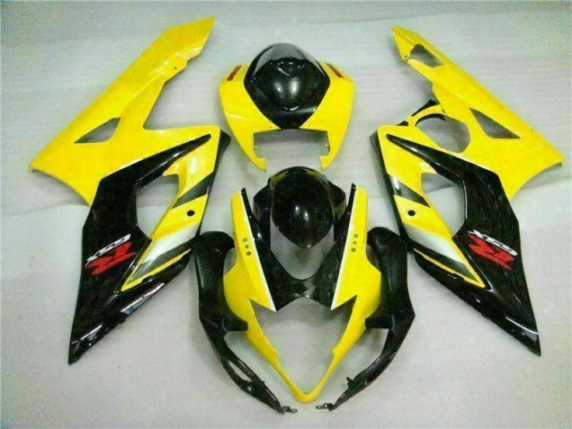 Amarillo Negro Carrocería Suzuki GSXR 1000 K5 2005-2006