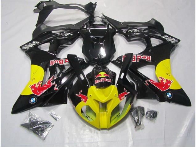 Amarillo Negro RedBull Carenado BMW S1000RR 2009-2014