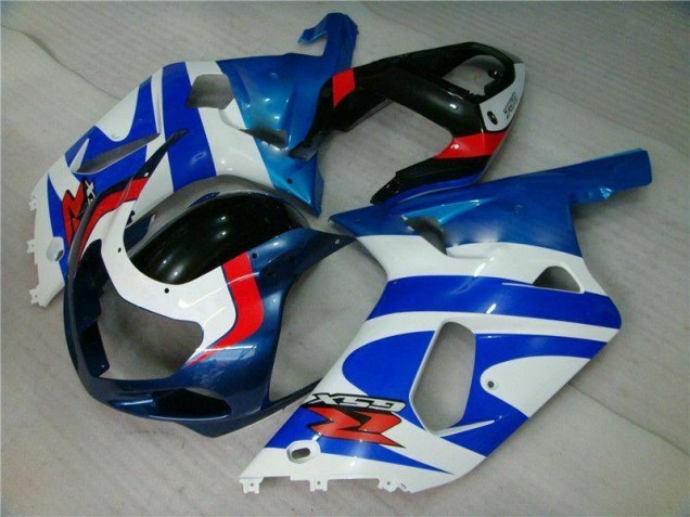 Azul ABS Plástico Suzuki GSXR 600 / 750 K1 K2 K3 2001-2003