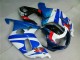 Azul ABS Plástico Suzuki GSXR 600 / 750 K1 K2 K3 2001-2003