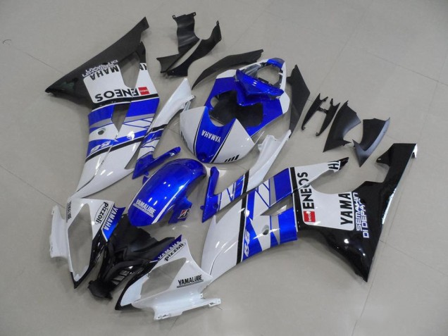 Azul Azul Blanco ENEOS Carenado Yamaha R6 2008-2016