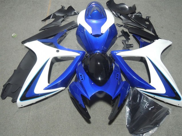 Azul Blanco Carenado Kawasaki ZX10R 2006-2007