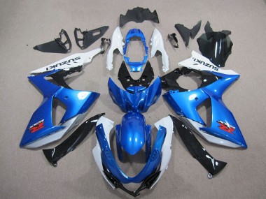 Azul Blanco Carenado & Plástico Suzuki GSXR 1000 K9 2009-2016