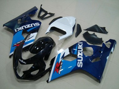 Azul Blanco Carenado Suzuki GSXR 750 K4 2004-2005