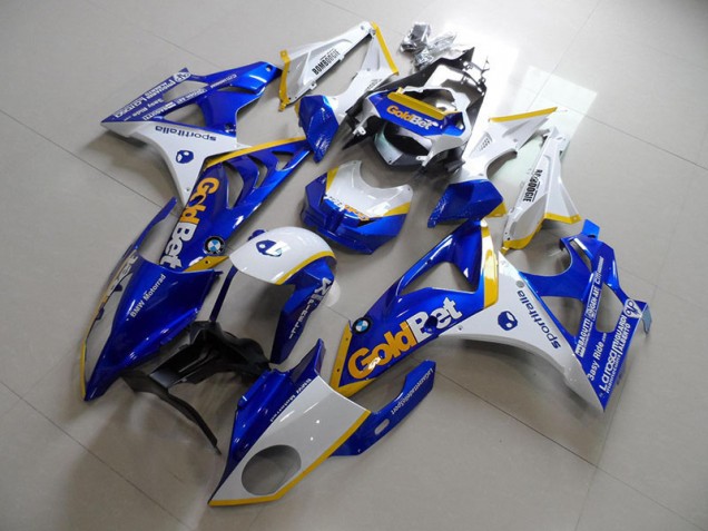 Azul Blanco GoldBet Kits Carenado BMW S1000RR 2009-2014