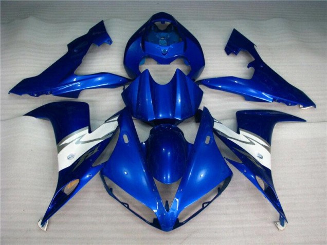 Azul Blanco Inyección Kit Carenado Yamaha R1 2004-2006