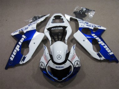 Azul Blanco Jordan Motul Carenado Suzuki GSXR 1000 K1 2000-2002