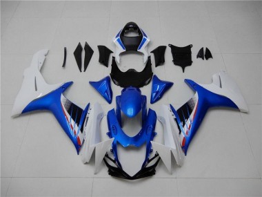 Azul Blanco Kit Completo Carenado Suzuki GSXR 600 / 750 K11 2011-2021