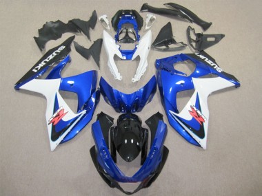 Azul Blanco Kits Completo Carenado Suzuki GSXR 1000 K9 2009-2016