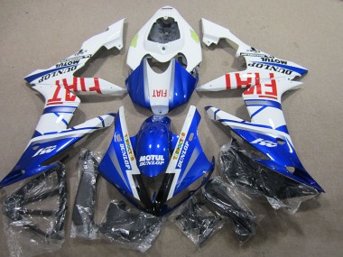 Azul Blanco Motul Fiat Kit Carenado ABS Completo Yamaha R1 2004-2006