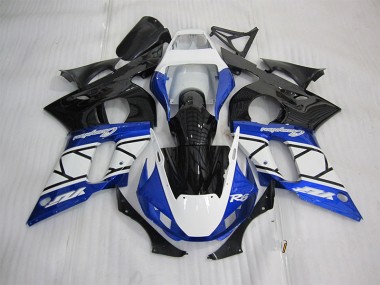 Azul Blanco Negro Carenado Yamaha R6 1998-2002