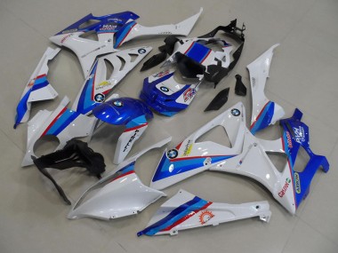 Azul Blanco Plástico BMW S1000RR 2009-2014