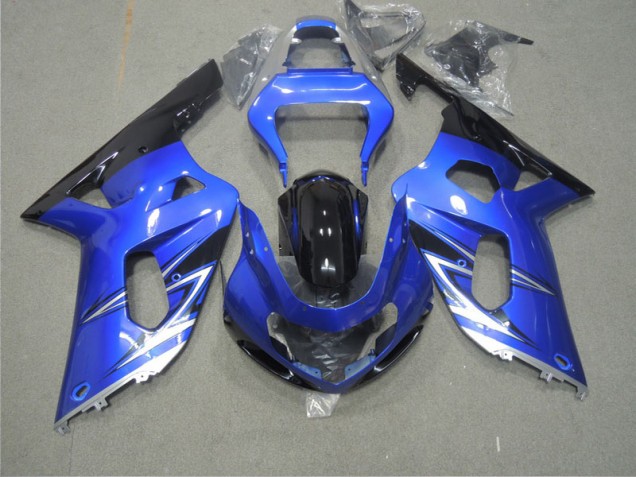 Azul Carenado Suzuki GSXR 600 K1 K2 K3 2001-2003