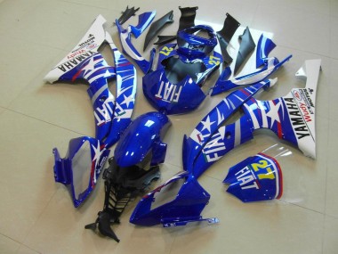 Azul Estrella Fiat Carenado Yamaha R6 2008-2016