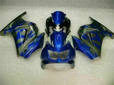 Azul Kits Carenado Kawasaki EX250 2008-2012