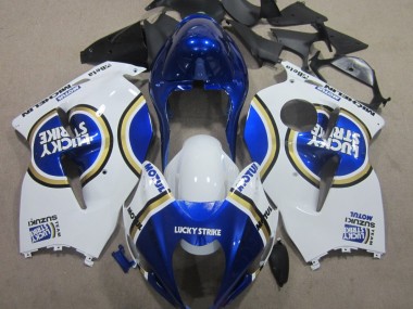 Azul Motul Blanco Lucky Strike Carenado Suzuki GSXR 1300 Hayabusa 1996-2007