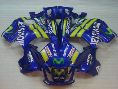 Azul Movistar Castrol Carenado Honda CBR 600 F3 1995-1998