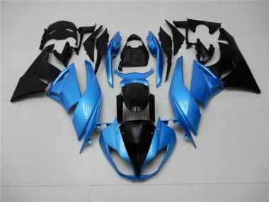 Azul Negro ABS Carenado Kawasaki ZX6R 2009-2012