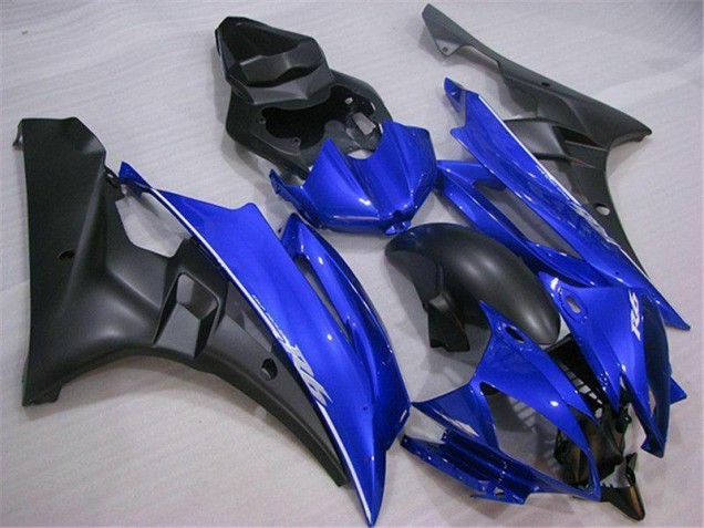 Azul Negro ABS Plástico Yamaha R6 2006-2007