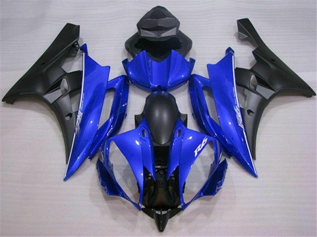 Azul Negro ABS Plástico Yamaha R6 2006-2007