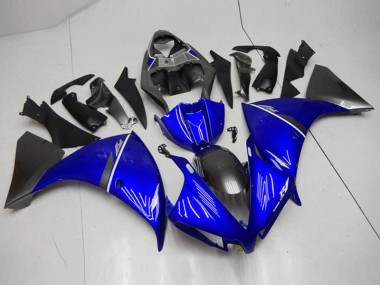 Azul Negro Carenados Yamaha R1 2012-2014