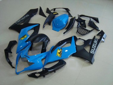 Azul & Negro Mate Carenado Suzuki GSXR 1000 K5 2005-2006