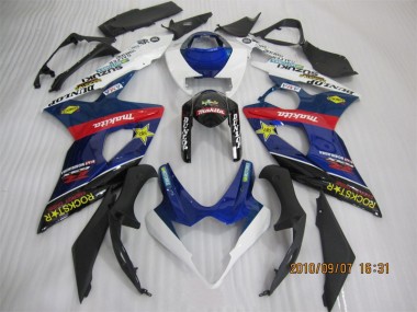 Azul Negro Rockstar Carenado Suzuki GSXR 1000 K5 2005-2006