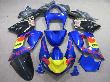 Azul Red Bull Ninja Carenado Kawasaki ZX6R 2005-2006