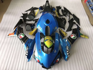 Azul Tiburón Carenado Yamaha R1 2015-2019