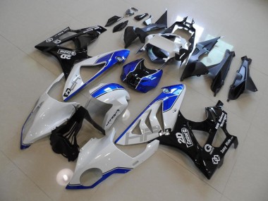 Blanco Azul ABS Plásticos BMW S1000RR 2009-2014