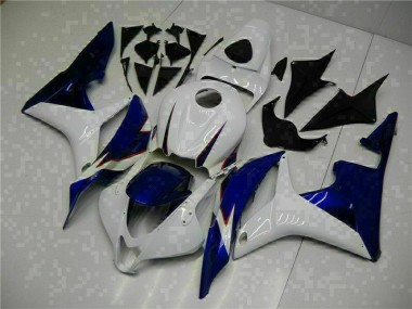 Blanco Azul Carenado Honda CBR 600 RR 2007-2008