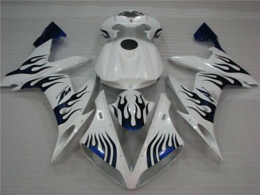 Blanco Azul Llama Carenado Yamaha R1 2004-2006