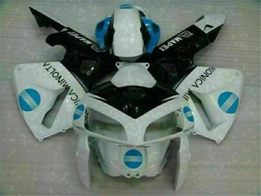 Blanco Azul Plástico Honda CBR 600 RR 2005-2006