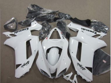 Blanco Carenado Kawasaki ZX6R 2007-2008