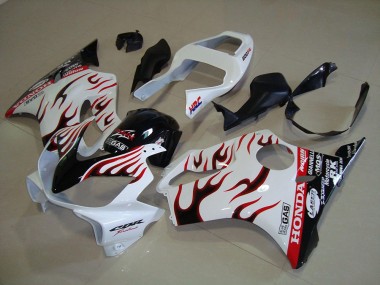 Blanco Llama Carenado Honda CBR 600 F4i 2001-2003