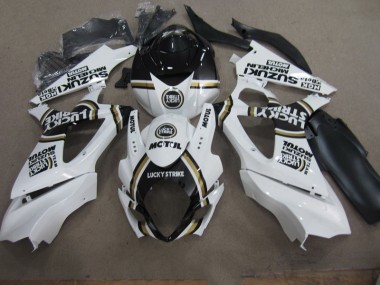 Blanco Lucky Strike Negro Motul Carenado Suzuki GSXR 1000 K7 2007-2008