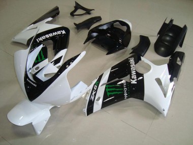 Blanco Monster ABS Kits Carenado Kawasaki ZX6R 2003-2004