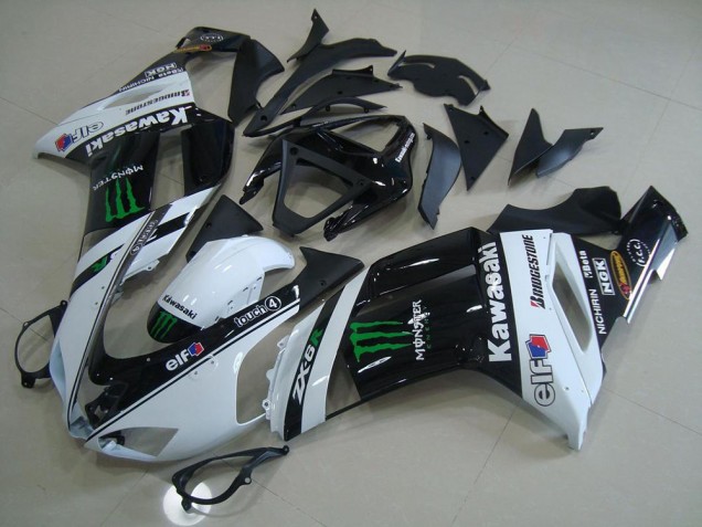 Blanco Monster Carenado Kawasaki ZX6R 2007-2008