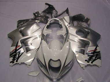 Blanco Negro Calcomanía Carenado Suzuki GSXR 1300 Hayabusa 1996-2007