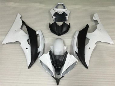 Blanco Negro Kits Carenado Yamaha R6 2008-2016