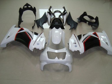 Blanco Perla Negro Carenado Kawasaki ZX 250R 2008-2012