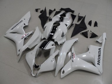 Blanco Perla con Negro Raya Carenado Honda CBR 600 RR 2007-2008