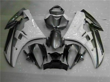 Blanco Plata Carenado Yamaha R6 2006-2007