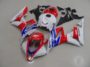 Blanco Rojo Azul Motul Carenado Honda CBR 600 RR 2007-2008