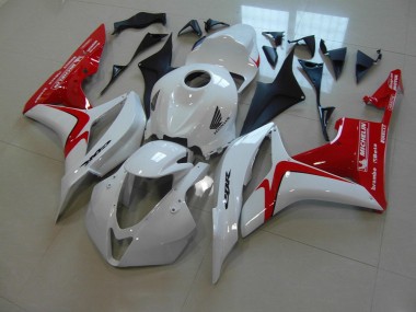 Blanco Rojo Carrera Versión Carenado Honda CBR 600 RR 2007-2008